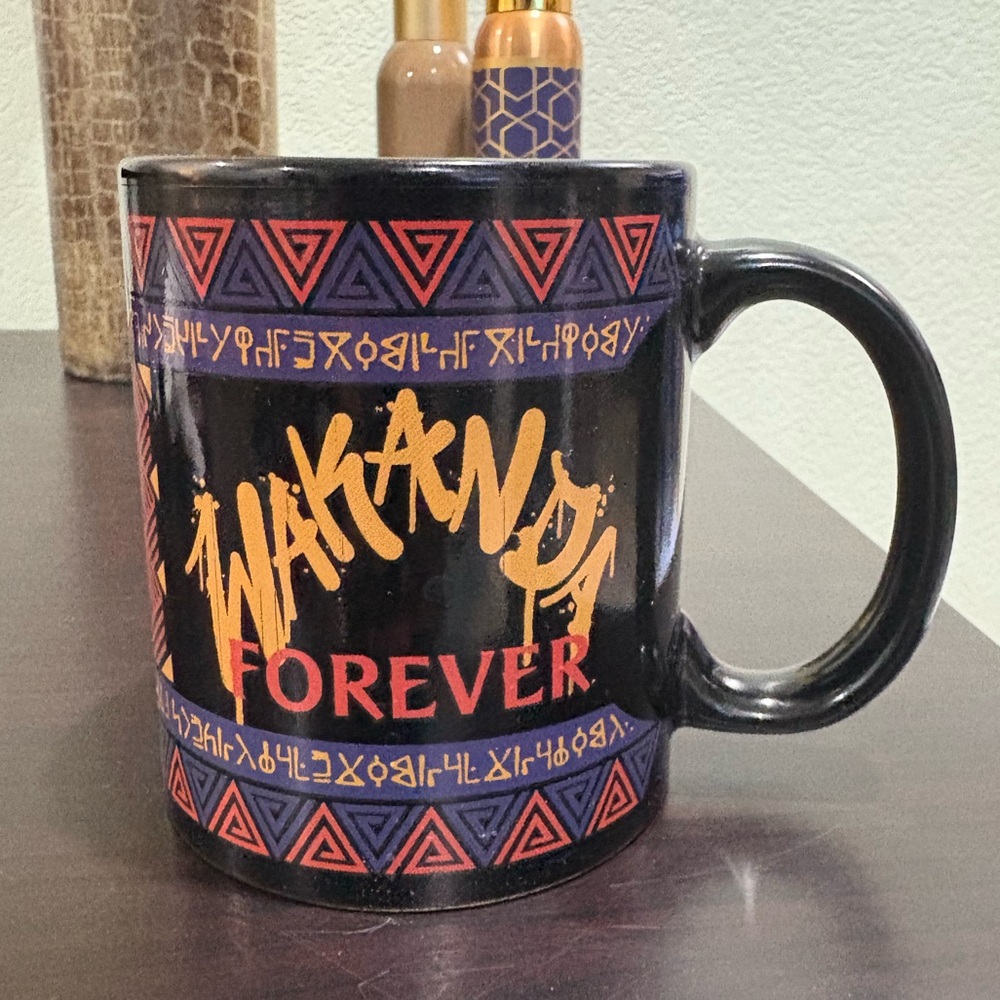 Marvel Wakanda Forever Black and Red Mug